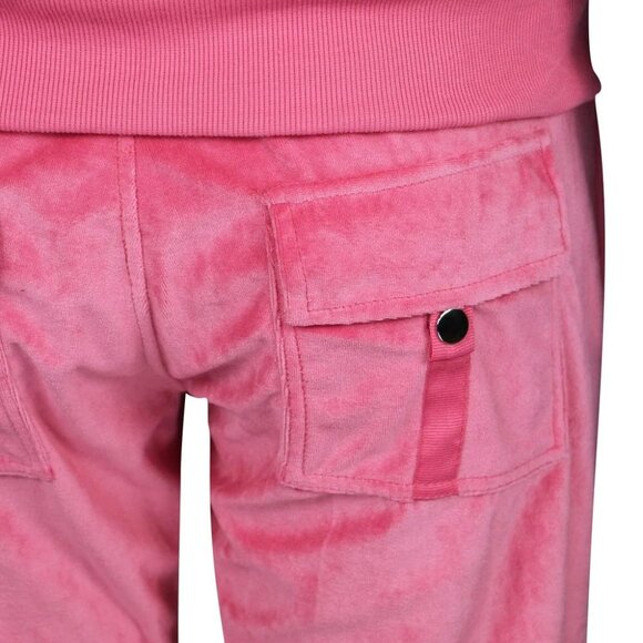 Lightweight Women's Velour Tracksuit for Casual Wear - Machine Wash Friendly - Picture 7 of 7